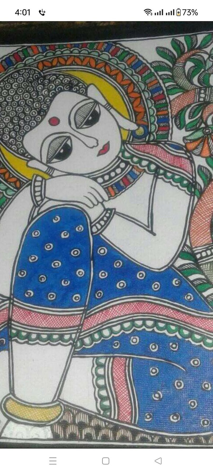 Mithila Woman by Chanda Kumari Karn